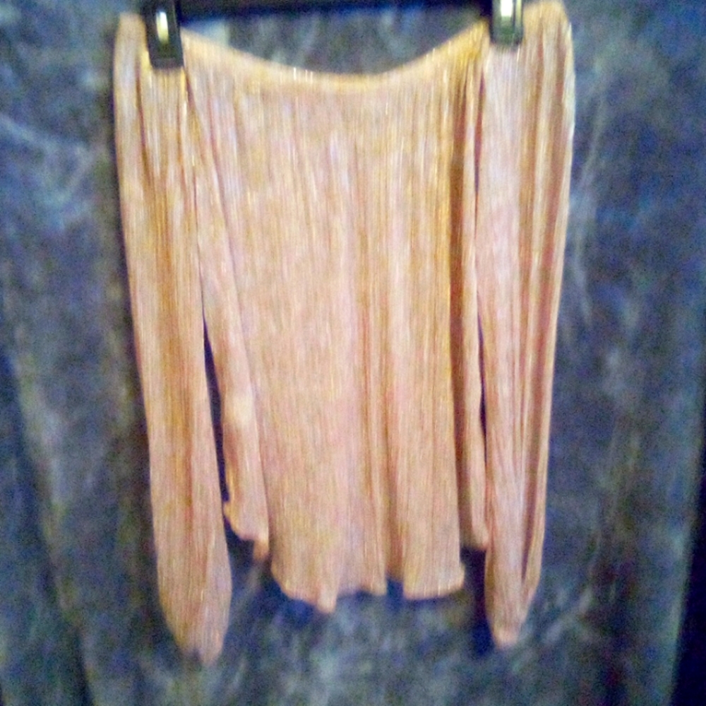 Shimmer off the shoulder top